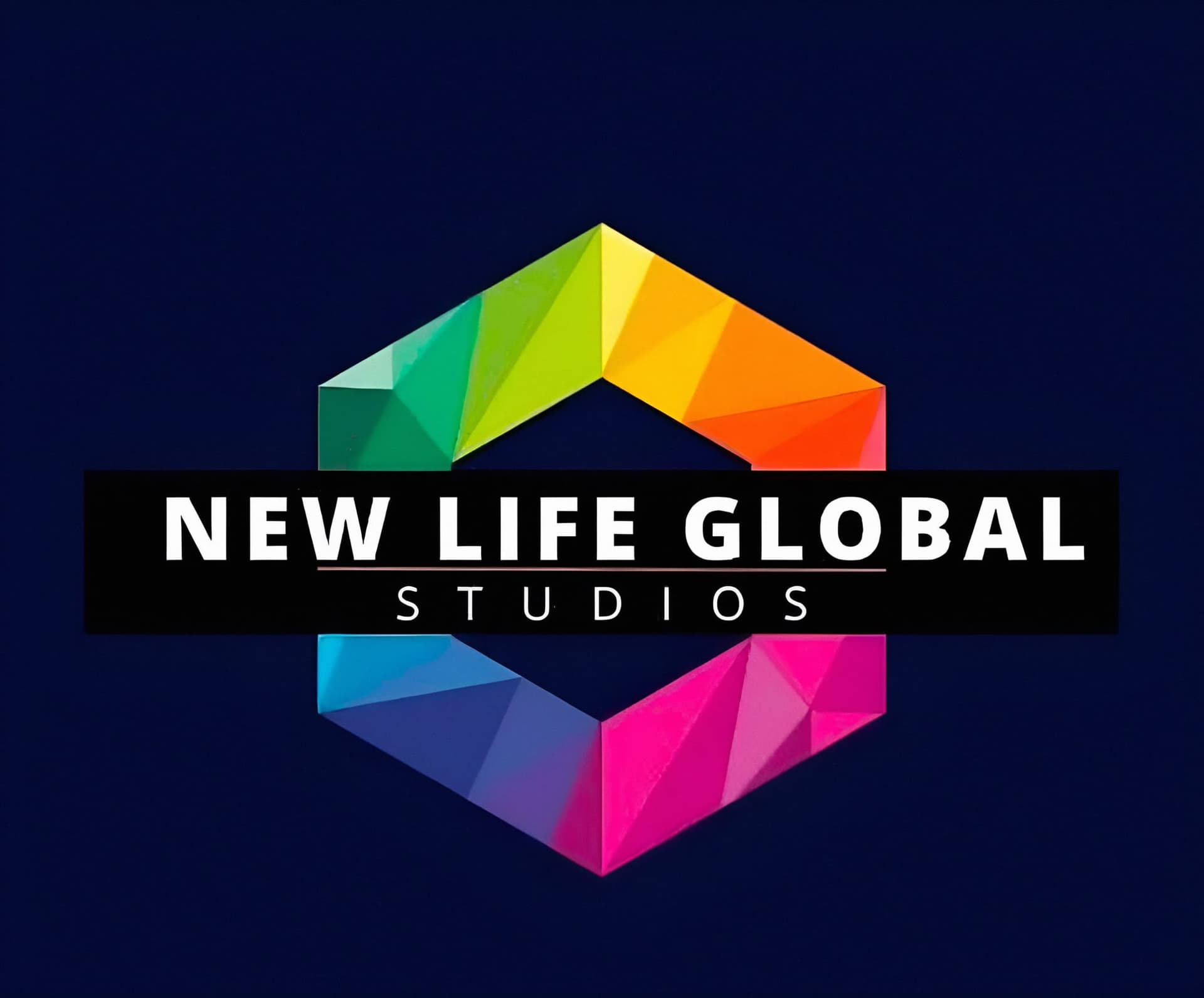A podcast studio with warm lighting and modern equipment
